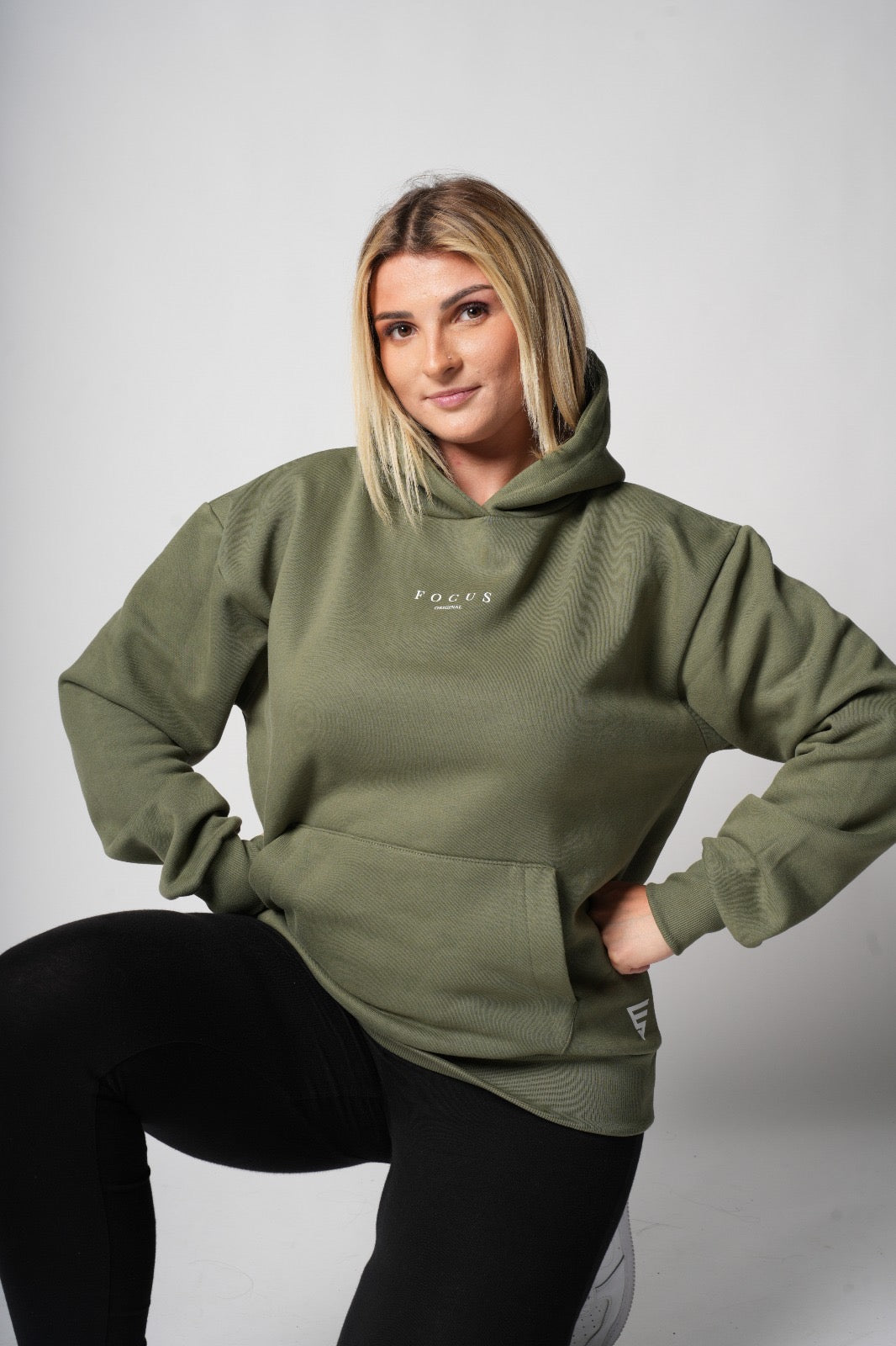 Sweat à capuche oversize (Focus Original)