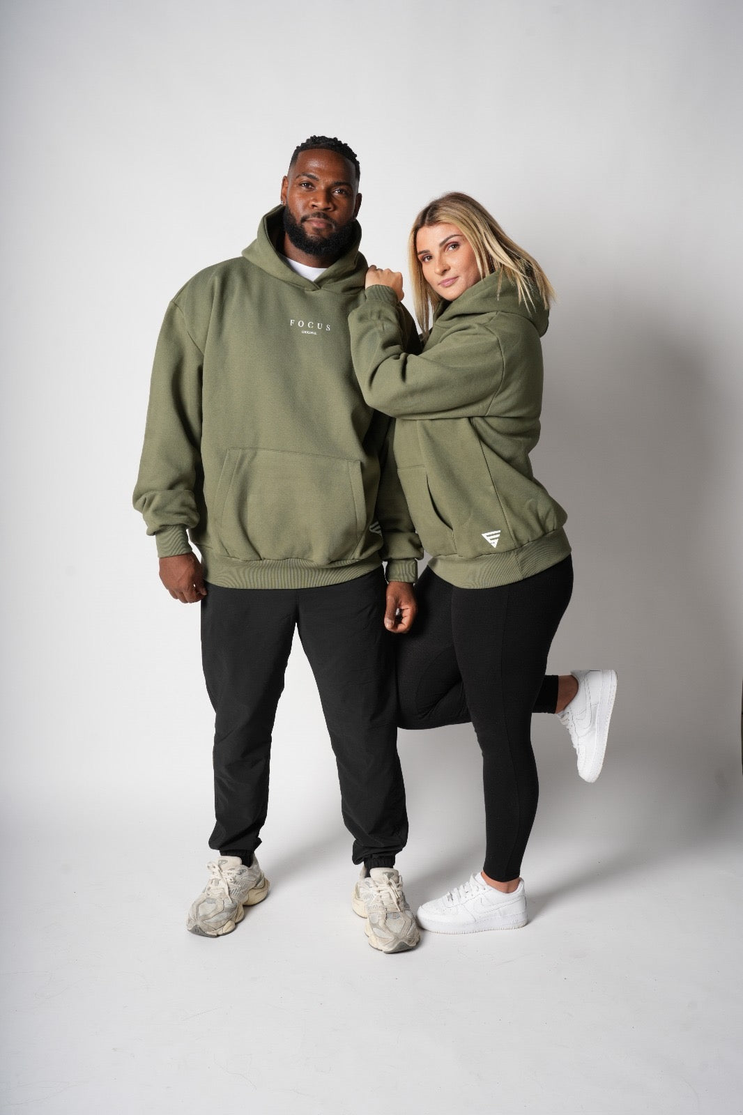 Sweat à capuche oversize (Focus Original)