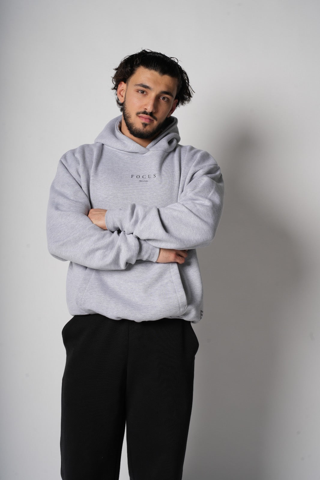 Sweat à capuche oversize (Focus Original)